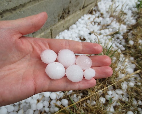 Large Hail Storm Causes Damage In Eastern Oregon
