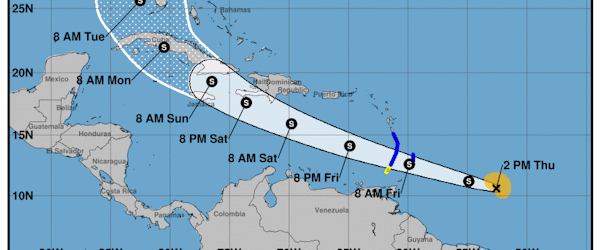 Tropical Storm Elsa on Track to Florida (The Hill)