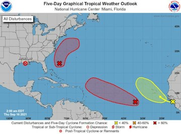 As Nicholas Stalls Over Louisiana, Three Potential Storms Are Crowding The Atlantic - Insurance Claims News Article