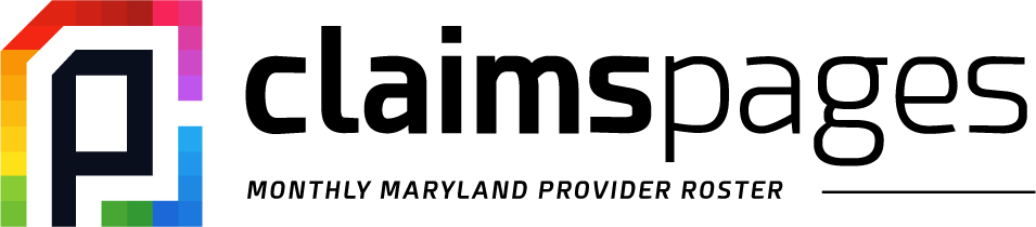 Claims Pages Maryland Provider Roster for May 2024
